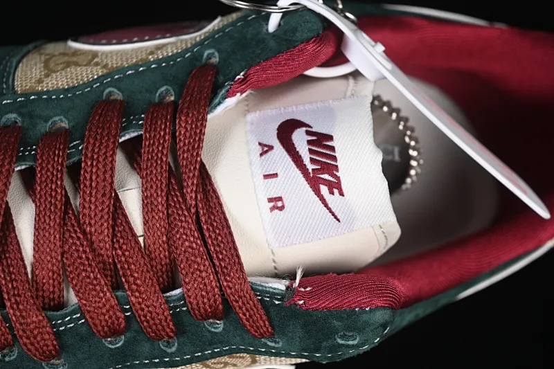 All categories Nk Air Force 1 Air Force series Nk Air Force 1 Low Air Force low top Nike Air Force 1'07 Low Gucci joint Khaki cinnabar hook Air Force 1 low top casual sneakers SY1388-007